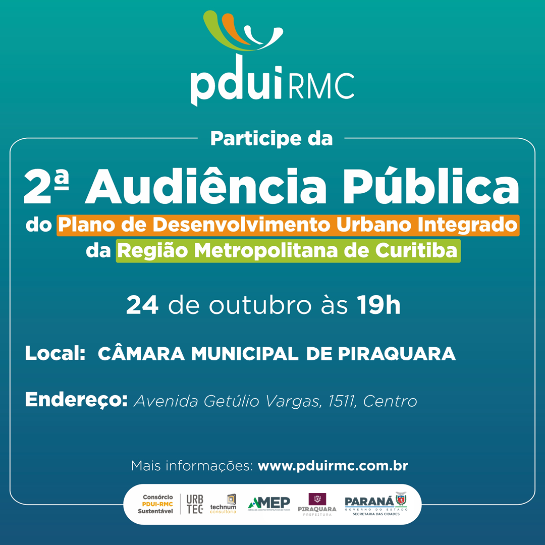 Audiência Pública - PDUI