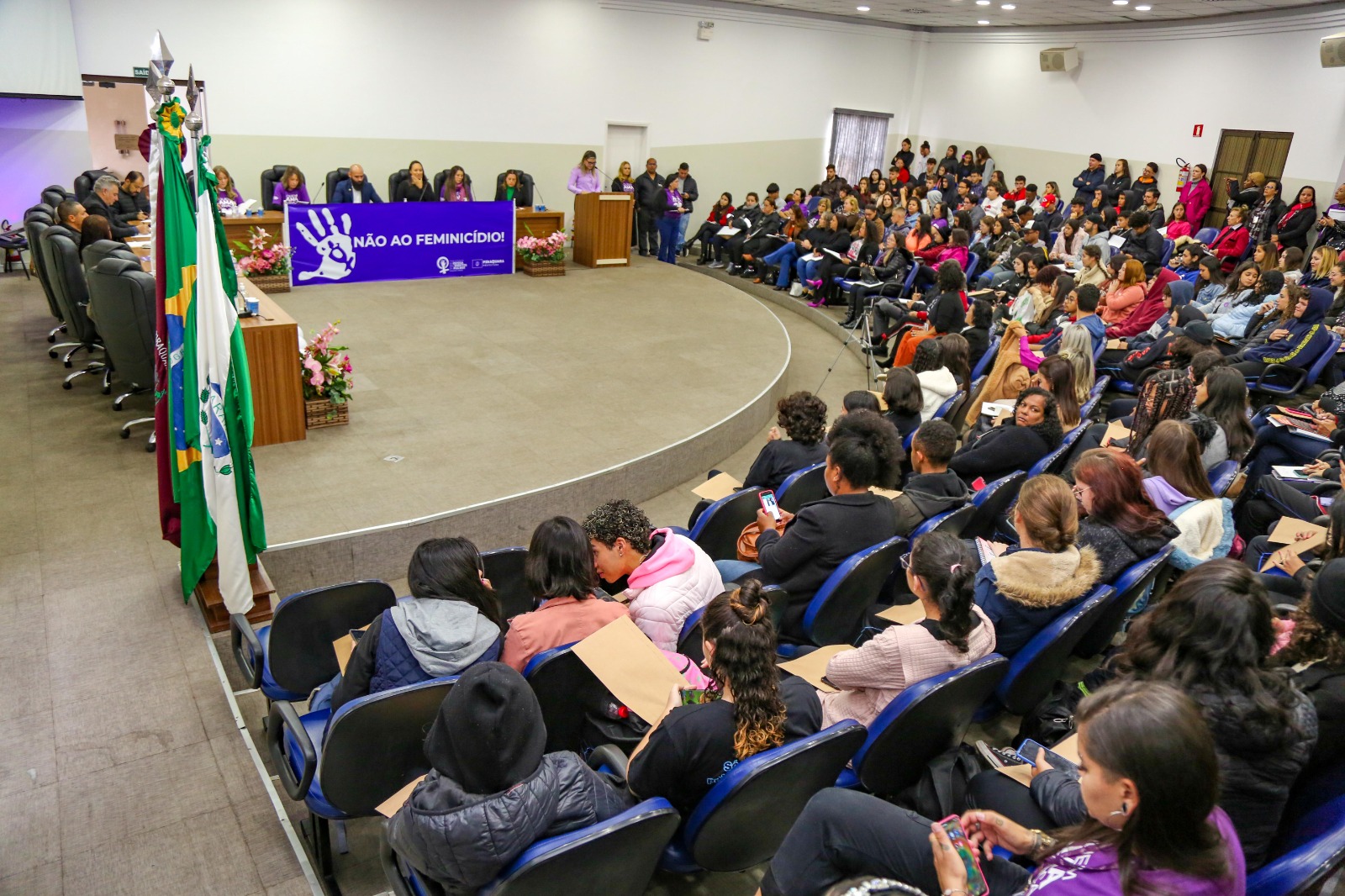 Evento "Não ao Feminicídio"